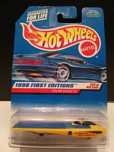 Hot Wheels Solar Eagle III 1998 First Editions 23 of 40 #650 Yellow New - Picture 1 of 4