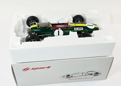 Spark Minimax 18S067 Lotus 33 RN 1 Winner German GP 1965 Jim Clark - New - Image 1 of 3