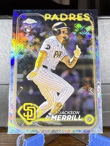 2024 Jackson Merrill Topps Chrome Logofractor Rookie #207 - Bild 1 von 2
