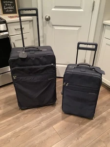 briggs and riley Luggage Set Navy Blue Rolling - Picture 1 of 13
