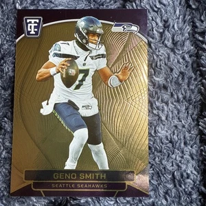Panini Geno Smith 2024 totalmente certificado naranja neón/399 Seahawks #84 - Imagen 1 de 3