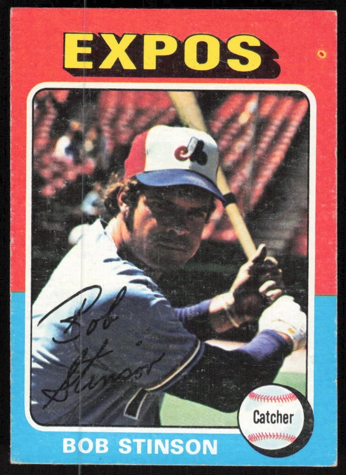 1975 Topps #471 Bob Stinson - $1 SHIPPING (JB4) - Image 1 of 2