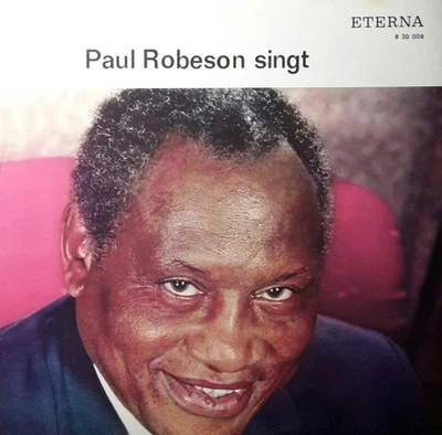 Paul Robeson - Paul Robeson Singt Non-Musi LP Album Mono RP Disque 202051 - Photo 1/4