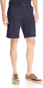 JACHS Mens Flat Front Navy Shorts SIZE 40 - Picture 1 of 4