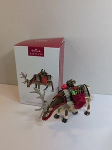 2022 Hallmark "Father Christmas Reindeer " Ornament - Picture 1 of 4