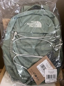 Mini zaino The North Face Borealis muschio ardesia/corteccia nuovo con etichetta in plastica originale - Foto 1 di 3