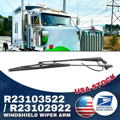 Windshield Wiper Arm Fits For Kenworth W900 T660 T800 Driver Side OE# R23102922 - Image 1 of 4