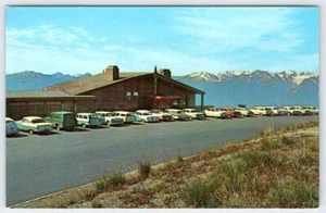 POSTAL DE AUTOS CLÁSICOS DE HURRICANE RIDGE LODGE PARQUE NACIONAL OLÍMPICO DE WASHINGTON - Imagen 1 de 2