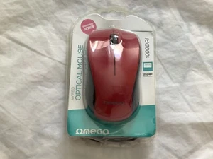 NGS FLAME RED - 1000dpi Optical Mouse with USB Wire, Mouse for Computer or Lapto - Picture 1 of 4
