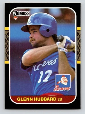 1987 Donruss - Glenn Hubbard #634 - Image 1 of 2