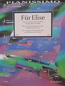 Musiknoten: Für Elise-Die 100 schönsten mittelleichten Original-Klavierstücke - Bild 1 von 2