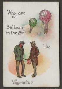 LAMBERT & BUTLER-CONUNDRUMS 1901 (GREEN BACK)-#25- SCARCE CARD!! 