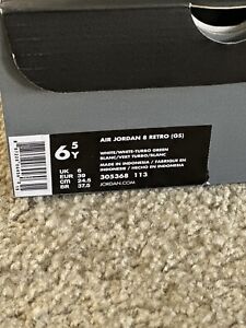 Used Jordan Retro 8 GS Athletic Sneakers