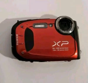 Fujifilm FinePix XP Series XP60 16.4MP Digital Camera Red Waterproof- For Parts - Picture 1 of 6