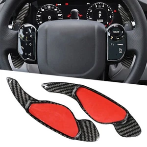 Real Carbon Fiber Steering Wheel Shifter Paddle For Land Rover Sport Discovery - Picture 1 of 10