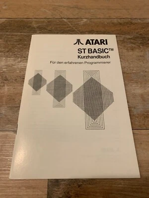 🕹ATARI ST BASIC, ATARI ST, Handbuch, Programmierung, Programmiererhandbuch  🕹 - Bild 1 von 4