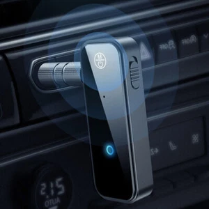 Wireless Bluetooth 5.0 Receiver Car Music Aux 3.5mm Jack Audio Adapter Plug Play - Afbeelding 1 van 12