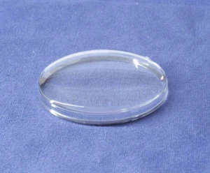 Omega Silver Alternative Logo Vetro Crystal Glass Verre 135012 135042 165005 - Imagen 1 de 2