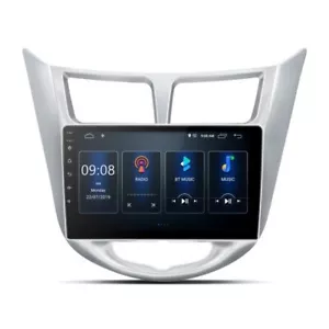 Navegador Radio GPS LCD 9" IPS Hyundai Accent 2011-2017 Android 9.0 - Imagen 1 de 1