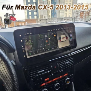 12,3" QLED Für Mazda CX-5 2013-2015 Carplay Android 13 car Autoradio GPS 4+64G - Picture 1 of 18