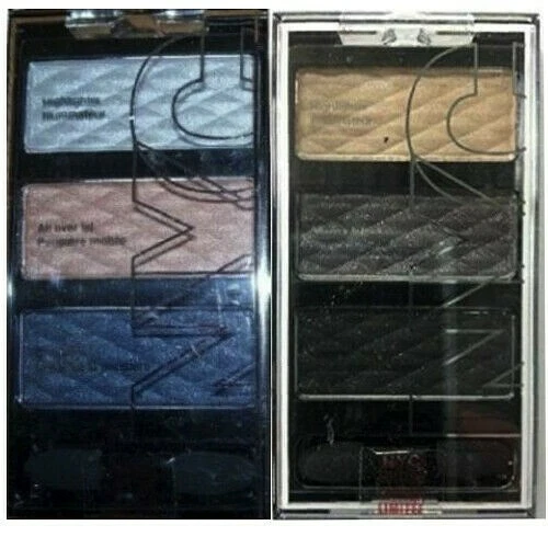 2-Pack NEW NYC HD Color Trio Eye Shadow 001 Night Fever 002 Feelin' Fab (Sealed) - Image 1 of 1