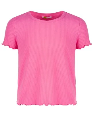 Epic Threads Girls Solid Ribbed T-Shirt Size Large 14/16 - Image 1 of 3