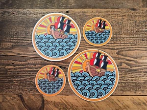 Grateful Dead Ship of Fools sticker, your choice of 5 designs - Picture 1 of 9