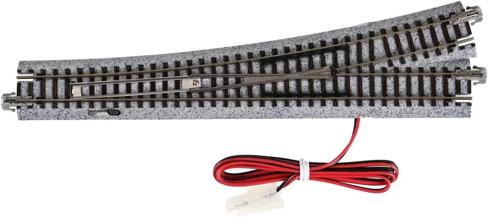 KATO N Scale 20-202 No.6 Electric Turnout Left Unitrack Model Train Accessory - Image 1 of 1