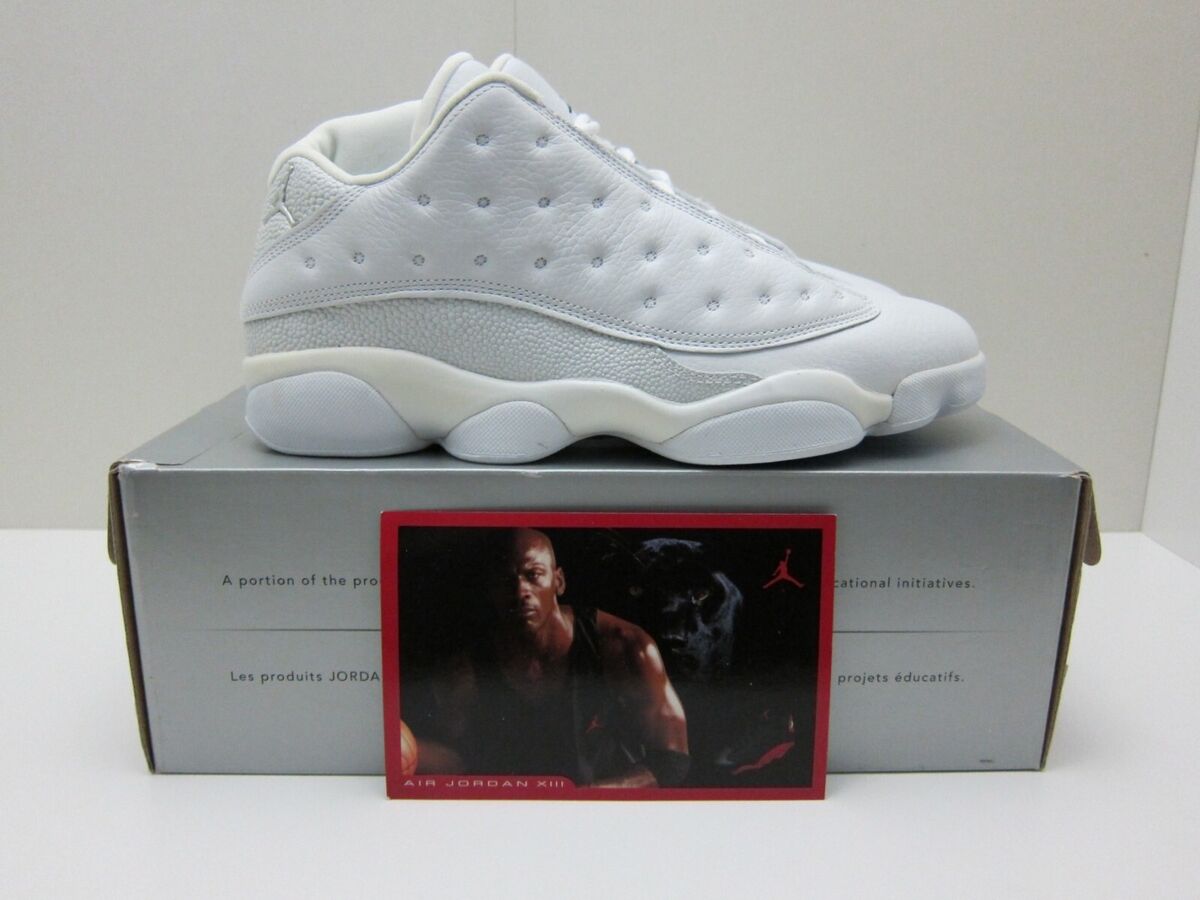 Preços baixos em Jordan 13 Retro Low All White | eBay Preços baixos em Jordan 13 Retro Low All White | eBay