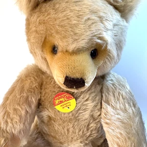 Orsacchiotto Steiff 15" in mohair snodato completo 0201/41 - Growl Box funzionante - Foto 1 di 11