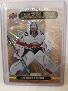 UD 2021-22 Series 1 Hockey SPENCER KNIGHT ORANGE DAZZLERS # DZ-21 - Picture 1 of 2
