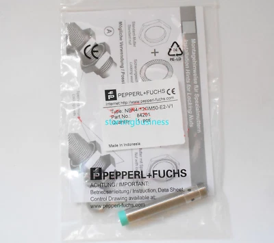 1PCS New FOR Pepperl + Fuchs Proximity Sensor NBN4-12GM50-E2-V1 NBN412GM50E2V1 - Image 1 of 3