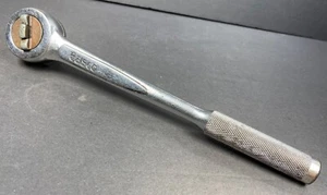 Vintage Easco 1/2" Drive Thumb Wheel 10" Ratchet Wrench 731111 Made in USA - Picture 1 of 10