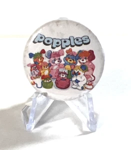 PIN POPPLES VINTAGE 1.25" ¡Botón RARO! Dibujos animados años 80 - Imagen 1 de 3