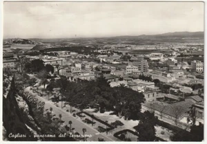 CAGLIARI - PANORAMA DAL TERRAPIENO - VIAGG. -11653- - Bild 1 von 1