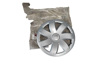 NEW Peugeot 106 107 206 406 Wheel Centre Cap Hub Trim 9607V5 - Image 1 of 4