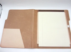 Portfolio Leather The Breakers 9x12" Natural Vachetta - Picture 1 of 11