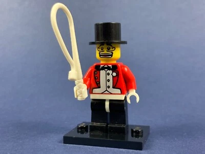 LEGO®  Zirkusdirektor Dompteur Peitsche Series 2 col019 Platte Sammelfigur Figur - Bild 1 von 2