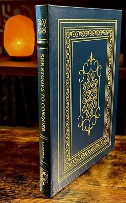 She Stoops To Conquer Oliver Goldsmith Easton Press 100 Greatest Books Leather! - Image 1 of 4