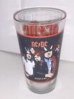Vintage AC DC Highway to Hell Pint Beer Glass Bon Scott Angus Young