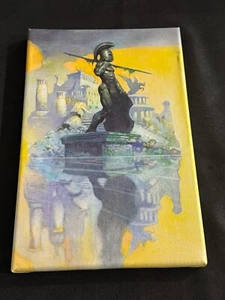 ATLANTIS RISING opera stampa su tela di Frank Frazetta - Foto 1 di 2