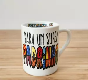 Piccola/piccola tazza senza marchio ""Para um super padrrinno'"" (A9) - Foto 1 di 10