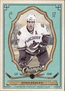 2009-10 (CANUCKS) Upper Deck Champ's Green #95 Ryan Kesler