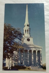 Typical Church In Maine. Postcard (B2) - Picture 1 of 2