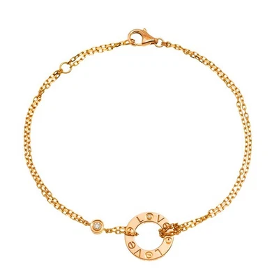 Cartier любовь бриллиант браслет 18K PG 750 90300171 - Изображение 1 из 4