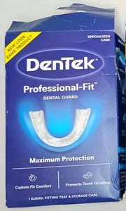 DenTek Professional Fit Zahnschutz maximaler Schutz *beschädigte/geöffnete Boxen - Bild 1 von 5