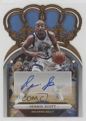 Panini Crown Royale Crown Auto 2022-23/99 Dennis Scott #CA-DNS automático Foto 1 de 2
