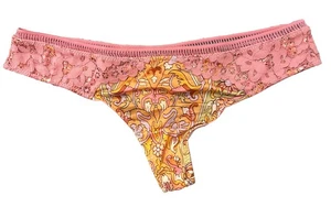 Victoria’s Secret Body By Victoria Multicolor Floral Thong Panty Small NWT - Picture 1 of 9