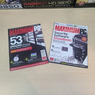 Maximum PC Magazine Lot of 2 Issues March May 2010 - Image 1 of 3