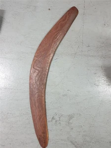 ABORIGINAL Boomerang NICK NIK WOODEN BOOMERANG Western AUSTRALIA #3 - Bild 1 von 11